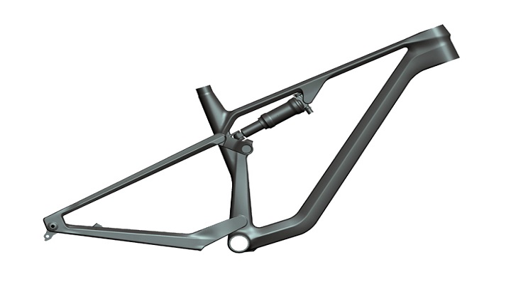 FM138 Full suspension 29er MTB frame 